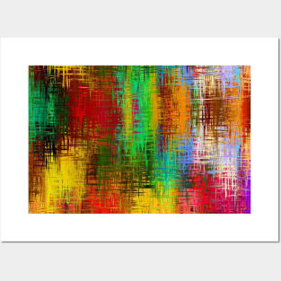 Reflections in multiple colours Posters and Art